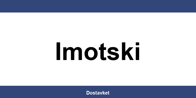 GLS Imotski kontakt telefon